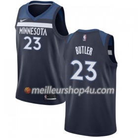 Maillot Basket Homme Minnesota Timberwolves Jimmy Butler 23 Nike 2017-18 Navy Swingman